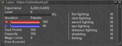 Signature for player Luna